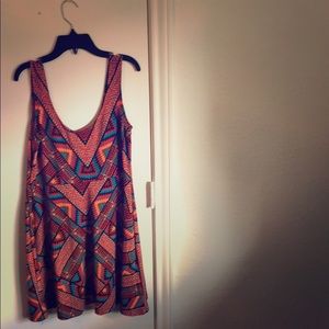 Angie Aztec Print Dress